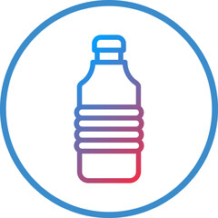 Vector Design Water Bottle Icon Style