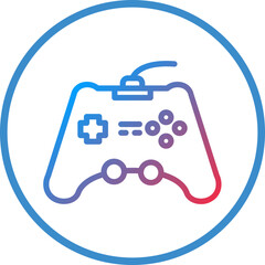 Vector Design Game Console Icon Style