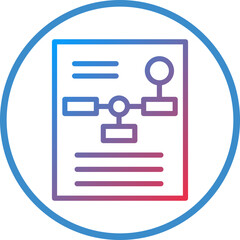 Vector Design Planning Icon Style