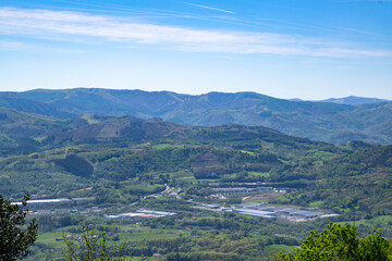 Fototapeta na wymiar view from the mountain