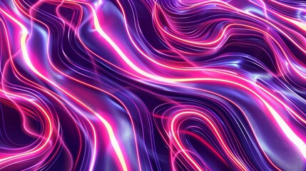   A tight shot of a violet-pink backdrop, adorned with radiating lines emanating from the image's upper edge - obrazy, fototapety, plakaty