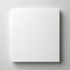 blank white paper on white