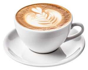 Fototapeta premium PNG Coffee latte drink cup
