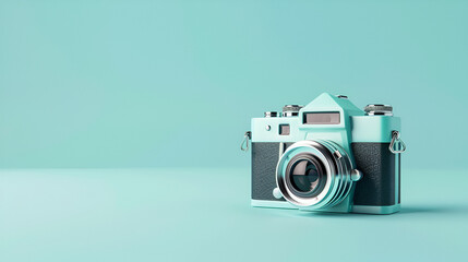 vintage photo camera , generative ai
