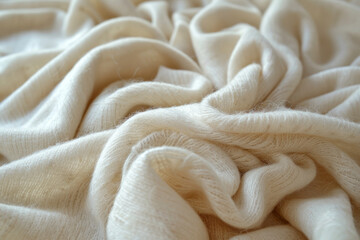Luxurious texture of cashmere. Generative AI