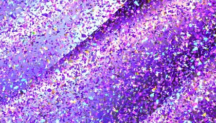Frolicsome Festivity: Violet Foil Holographic Effect