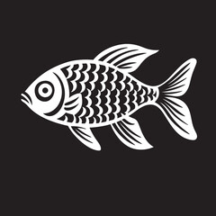 Underwater Inspired Emblem Design with Deep Sea Atmosphere