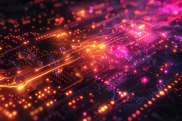 Digital Codes Meets Crypto Trends: A Futuristic Abstract Piece