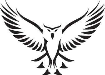 Avian Ascension Flying Bird Vector Design