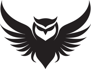 Tranquil Triumph Flying Bird Vector Art