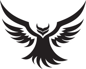 Skyward Symphony Vector Bird in Flight