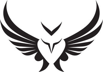 Ethereal Elevation Vector Illustration of Birds in Motion