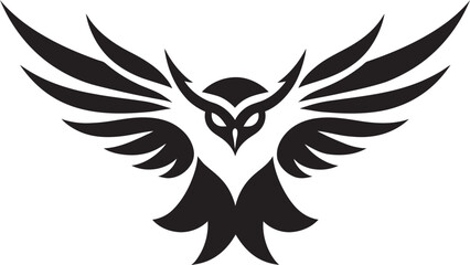 Fluttering Freedom Vector Illustration of Birds in Flight