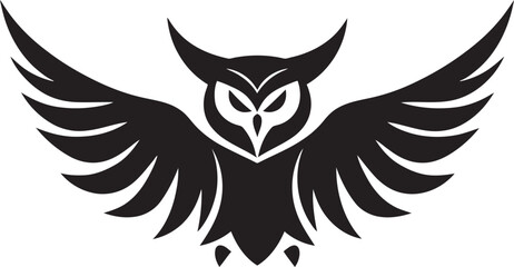 Obraz premium Snowy Owl in Detailed Vector Illustration