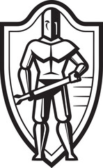 Loyal Guardian Footman with Shield and Spear Artwork