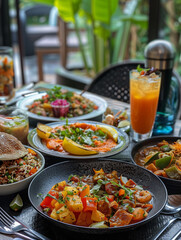 Fototapeta premium thai food on the market