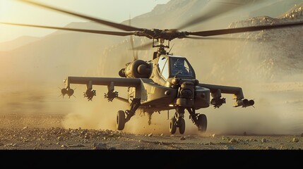 attack helicopter or combat chopper