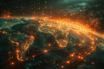 Connecting the World: A Global Telecom Network Map