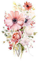 Obraz na płótnie Canvas PNG Flower painting pattern plant