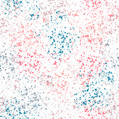 Bubbly colorful hand drawn seamless pattern.