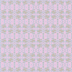 Blue and white watercolor ornament painted with watercolor on paper.