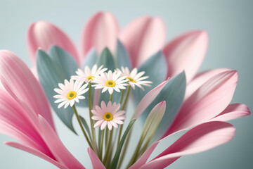 pink daisy flower