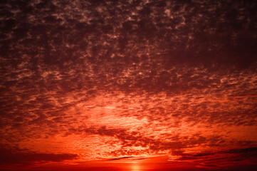clouds at sunrise, red and orange,Taken at sunrise 