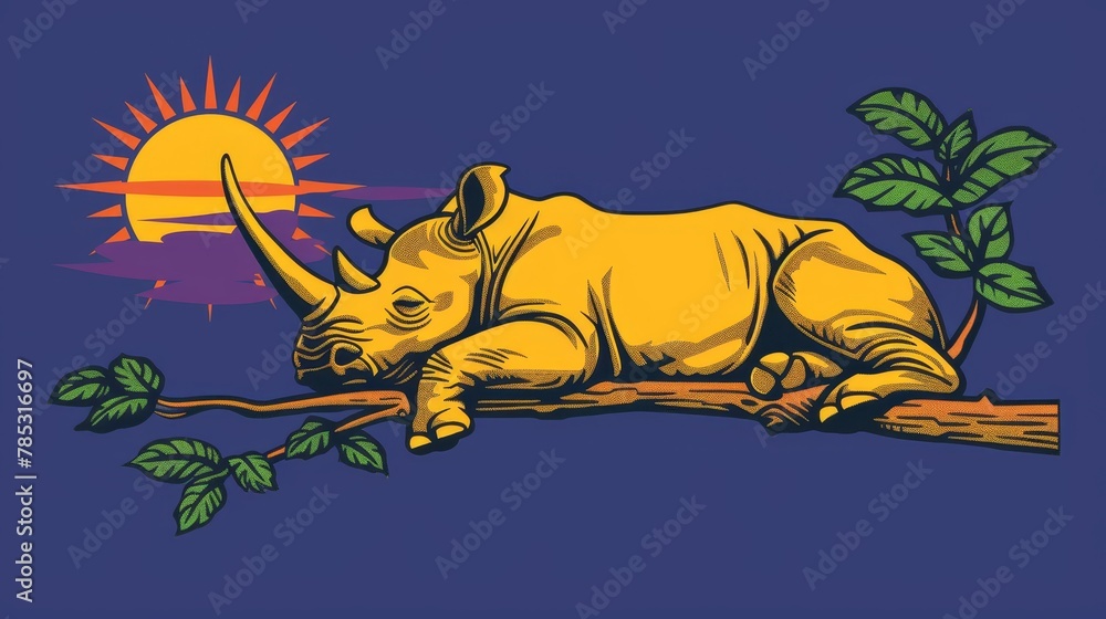 Poster tree branch