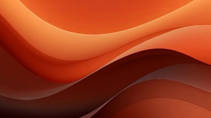 Dynamic brown and orange abstract waves: ideal for wallpaper, business cards, and more
