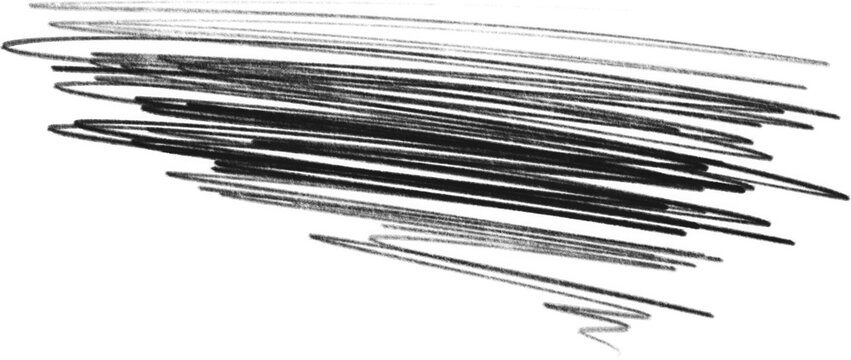 PNG Handdrawn Abstract Liner Scribbles 
