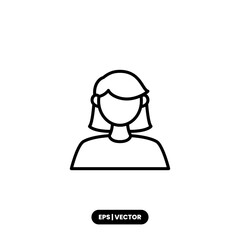 Mother day icon vector illustration logo template for many purpose. Isolated on white background.