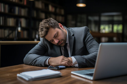 Hard working person in modern interior office programming writing web java script code AI technology generation