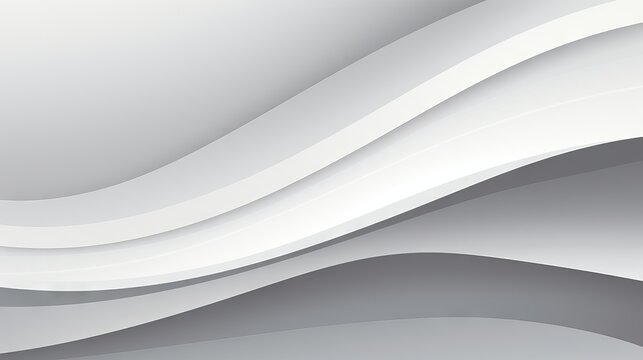 Modern grey and white abstract background with shining layered elements - vector illustration ideal for business presentations, corporate events, seminars, and festive occasions

