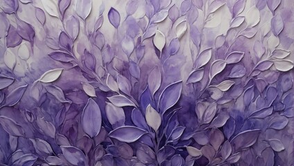 Lavender periwinkle abstract watercolor background. Abstract lavender colors. Watercolor painting with periwinkle waves pattern gradient.