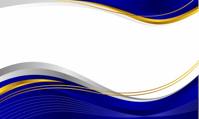 Wave abstract art background template