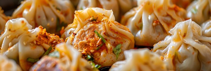 Manti, Mantu or Manty is Famous Traditional Meat Dishes of Central Asia, Turkey and China