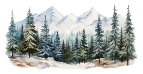 Fototapeta premium PNG Wilderness landscape outdoors woodland