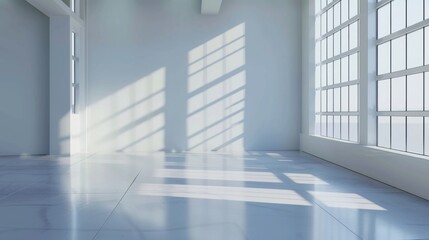 Obraz premium Multi purpose background material: Commercial KV advertising background, minimalist white space