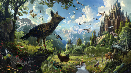 Fantastical and Surreal Nature and Animals ..