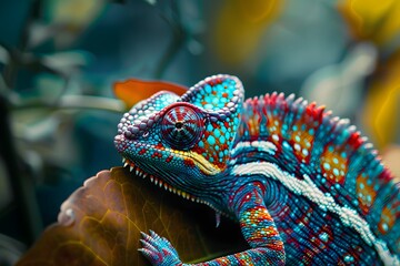 iguana on a tree