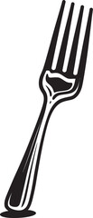 Fork Vector Drawing with Food and Drink Concept - obrazy, fototapety, plakaty