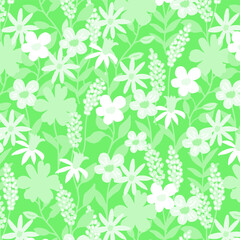 Pattern flower floral spring blossom illustration vector fabric textile design leaf leaves