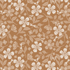 Pattern flower floral spring blossom illustration vector fabric textile design leaf leaves