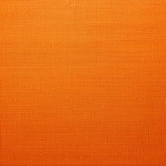 Orange canvas texture background, top view. Simple and clean wallpaper with copy space area for text or design