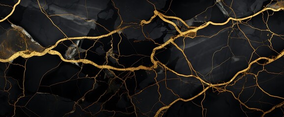天然大理石のテクスチャ背景画像「黒色」Natural Marble Texture Background Images「black」	