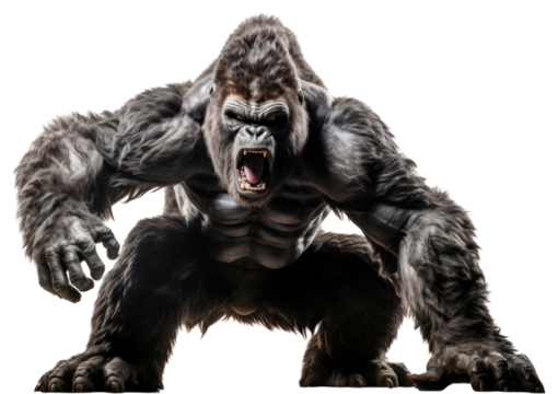 PNG Wildlife gorilla mammal monkey