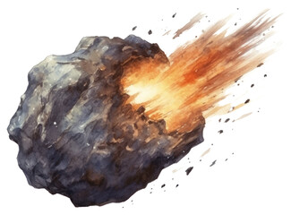 Fototapeta premium PNG Rock accessories explosion exploding