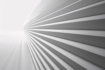 Gradient grey stripes radiating from corner with light flare