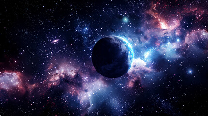 background field stars in deep space and galaxies