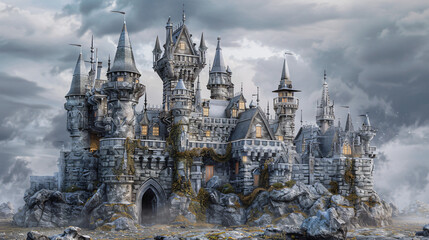Fantasy Mythic Castle